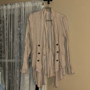 Free People NWOT women’s linen, lightweight jacket size small